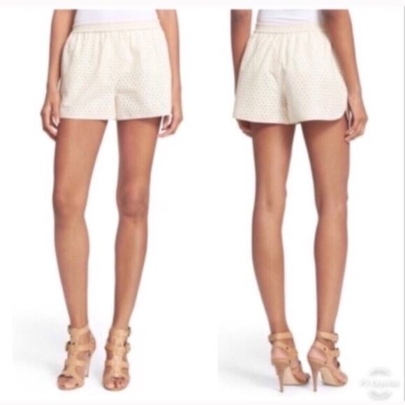 Diane Von Furstenberg DVF Eyelet Shorts - Picture 1 of 8